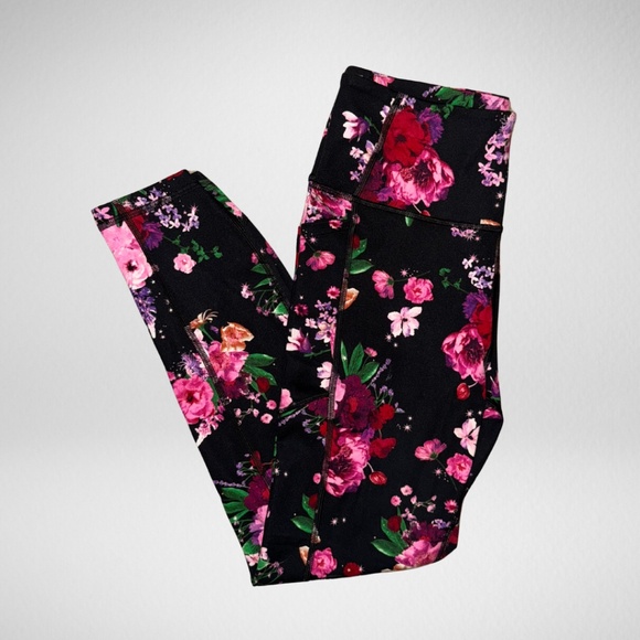Victoria's Secret Flow On Point Floral Leggings - Size Small Petite - NWOT - Picture 1 of 3